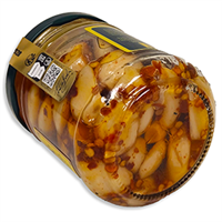 Tealdi Whole Garlic Antipasto with Chili | Italian Garlic in Oil - 190g